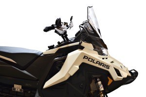 14630 - Polaris Matryx Chassis, Mid, (18") Clear w/black graphics
