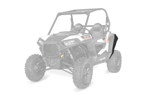 62005 - Polaris RZR XP Fender Flare Extensions - Rear ONLY
